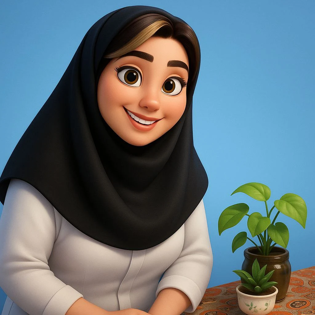 فاطمه (نینا) قاسم‌زاده کاکرودی
